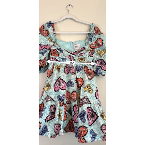 Autumn Adeigbo blue babydoll dress Sauda Dress size 2 / XS - Picture 4 of 15
